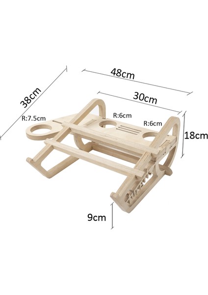 Wocoo Ahşap Laptop Standı