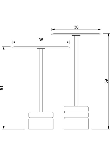 Polo Cam Tablalı Vişne Leylak Mermer Ayaklı 2'li Yan Sehpa Seti indirimleri