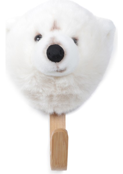 Bambu Beyaz Ayı Duvar Aksesuarı