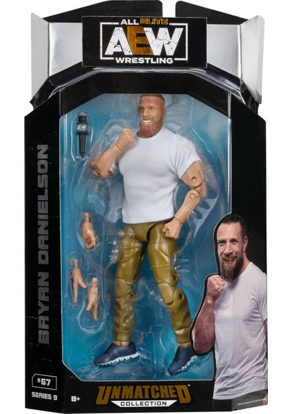 All Elite Wrestling Karakterleri Model Aksiyon Figürler S9 Bryan Danielson 67 Karakter Figür Oyuncak indirimleri