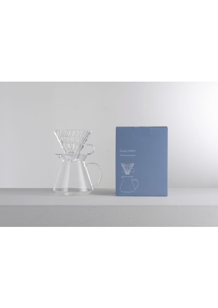 Simply Hario V60 02 Cam Demleme Seti fiyatları