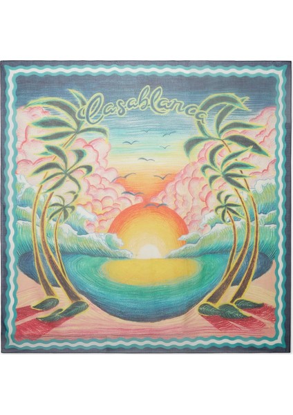 Çok Renkli Kadın Şal