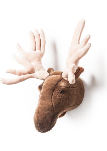 Peluş Geyik Alfred Duvar Aksesuarı modelleri