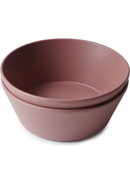 Woodchuck Mürdüm 2'li Yuvarlak Çocuk Yemek Kasesi