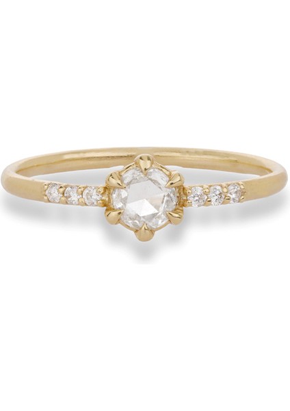 Rosecut Wedding 14 Ayar Altın Kadın Yüzük