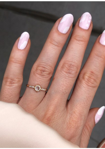 Rosecut Wedding 14 Ayar Altın Kadın Yüzük modelleri