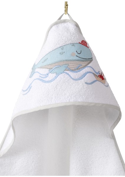 Boubou %100 Organik Pamuklu Nakışlı Bebek Havlu Kundak 80 x 80 cm fiyatları