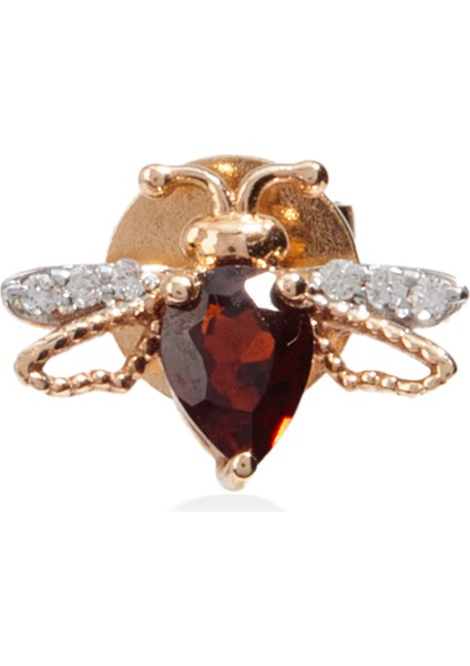 Queen Bee Kadın Altın Küpe