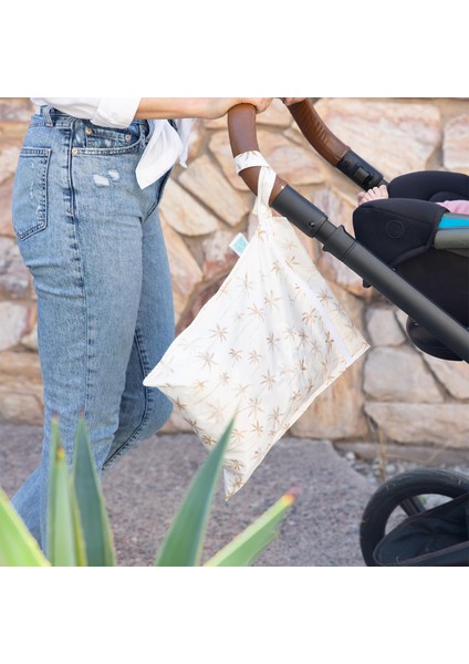 Palm Daze Unisex Bebek Islak Kirli Çantası modelleri