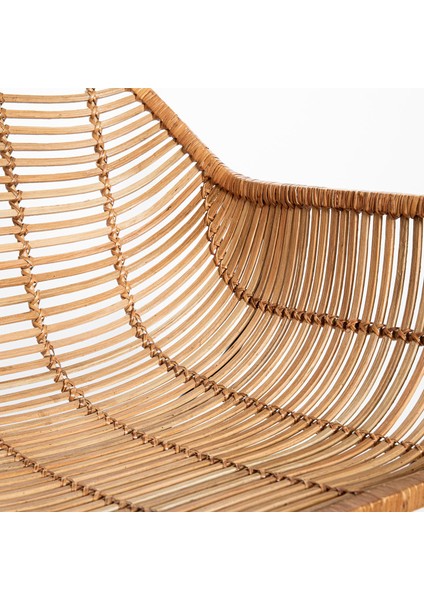 Float Natural Rattan Bahçe Bar Sandalyesi fırsatları