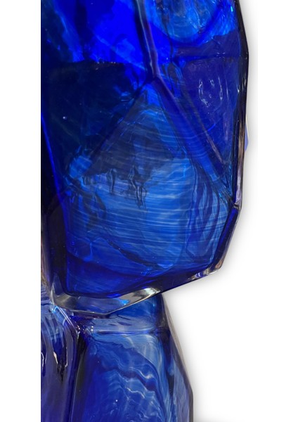 Ice Cobalt Blue Cam Yan Sehpa modelleri