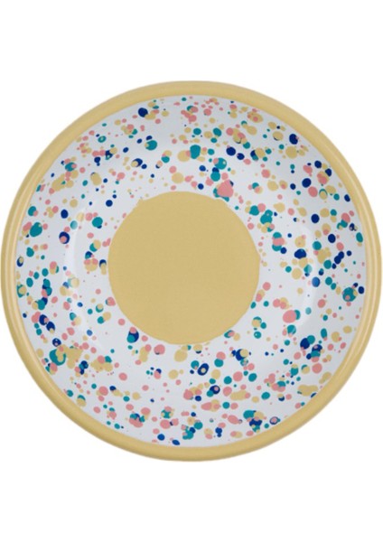 Wonder Wheel Sarı Emaye Yuvarlak Meze Tabağı 12 cm fiyatları