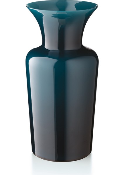 Profili Sword Lily Tavus Yeşili Cam Büyük Boy Vazo