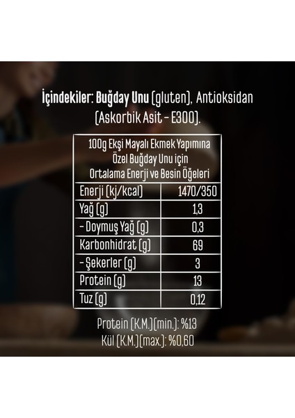 Ekşi Mayalı Ekmek Yapımına Özel Buğday Unu 5 kg fırsatları