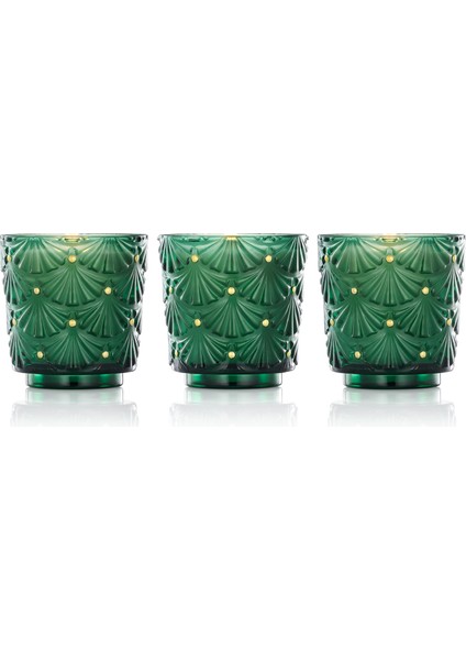 Noble Fir Garland 3lü Mum Seti fiyatları