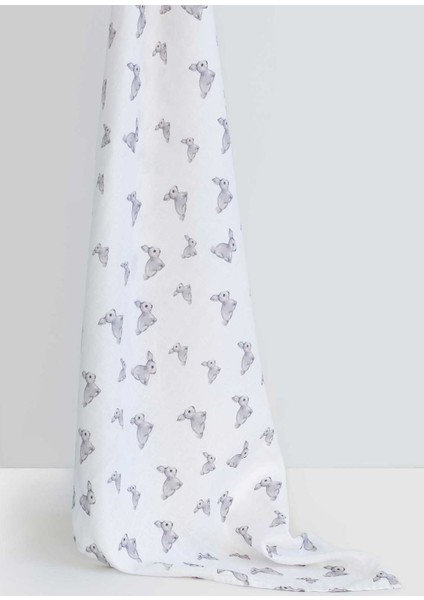 %100 Pamuk Iconique Lapin Müslin Bebek Örtüsü 100X100 cm modelleri