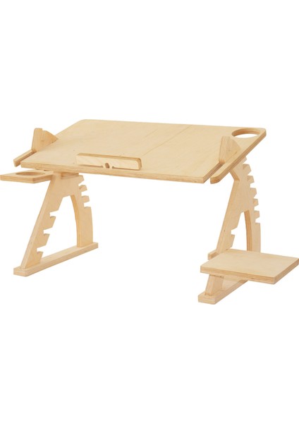 Rappu Ahşap Laptop Sehpası
