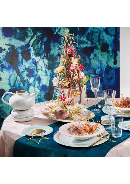 Fluen Shifting Colors Porselen Pasta Tabağı 22 cm fırsatları