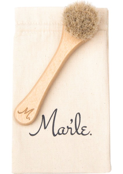 %100 Doğal At Kılı Yüz Bakım Fırçası