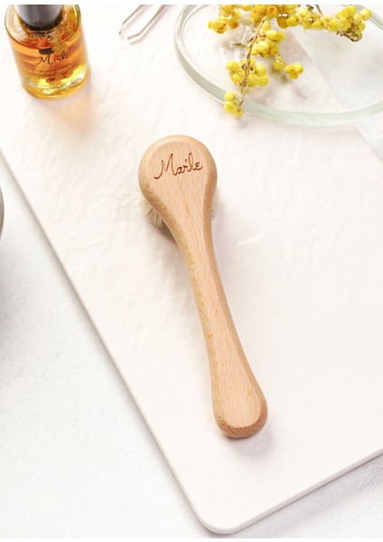 %100 Doğal At Kılı Yüz Bakım Fırçası indirimleri