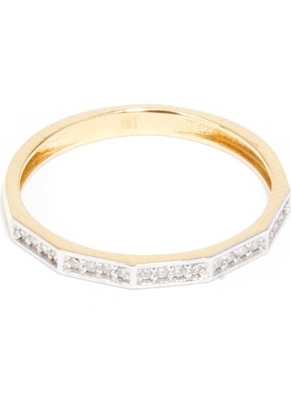 Pırlanta Detaylı Kadın Altın Yüzük fiyatları