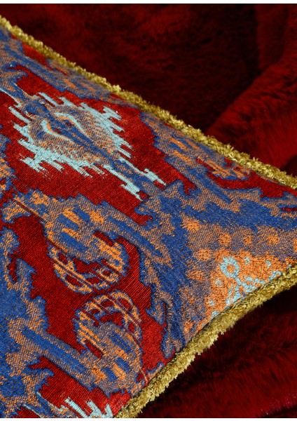 Ornella Kırmızı Dokuma Kırlent 50 x 50 cm fiyatları