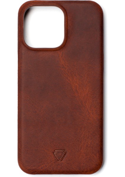 Full Wrap iPhone 16 Pro Magsafe Uyumlu Brick Deri Telefon Kılıfı