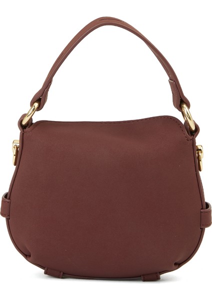 Bordo Logo Detaylı Kadın Çanta fırsatları