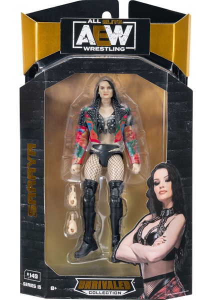 All Elite Wrestling S15 Saraya 149 Karakter Figür Oyuncak modelleri