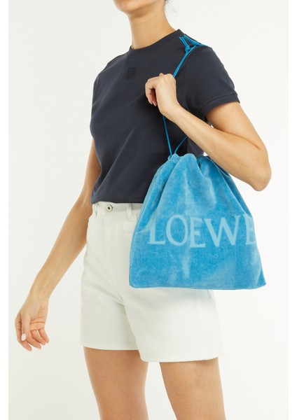 x Paula's Ibiza Mavi Kadın Plaj Çantası fiyatları