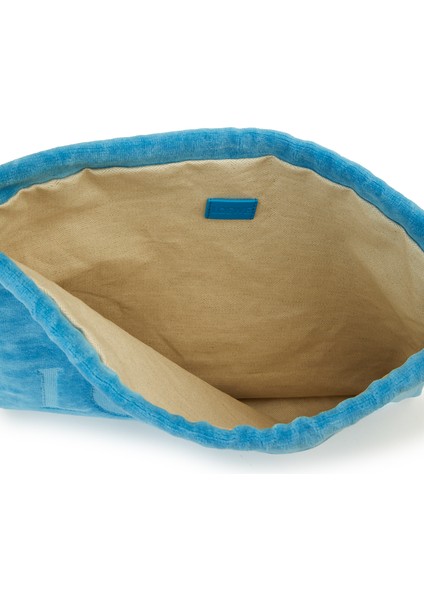 x Paula's Ibiza Mavi Kadın Plaj Çantası indirimleri