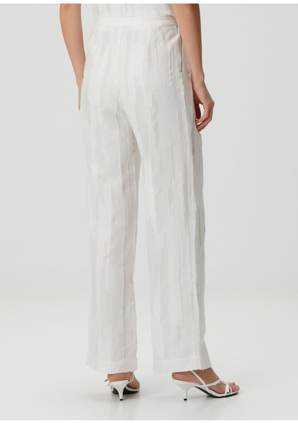 Soler Krem Ipek Pantolon fırsatları