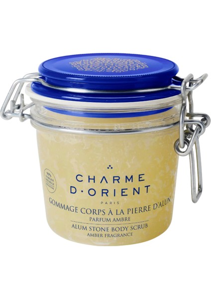 Alum Stone Scrub Amber Sıkılaştırıcı Vücut Peelingi 300 gr
