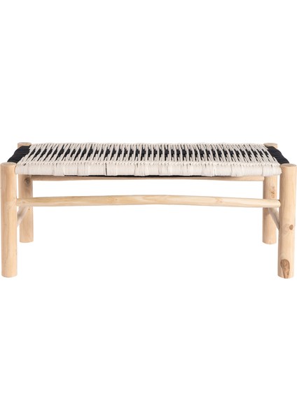 Kasia Macrame Natural Siyah Bench fiyatları