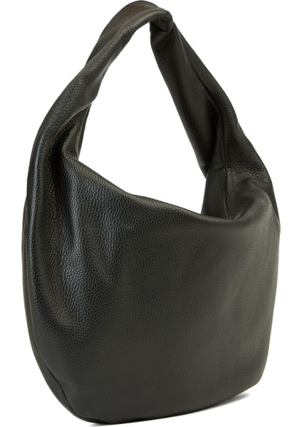 Alva Siyah Kadın Deri Omuz Çantası modelleri