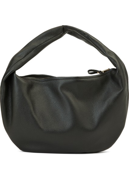 Alva Siyah Kadın Deri Omuz Çantası fırsatları