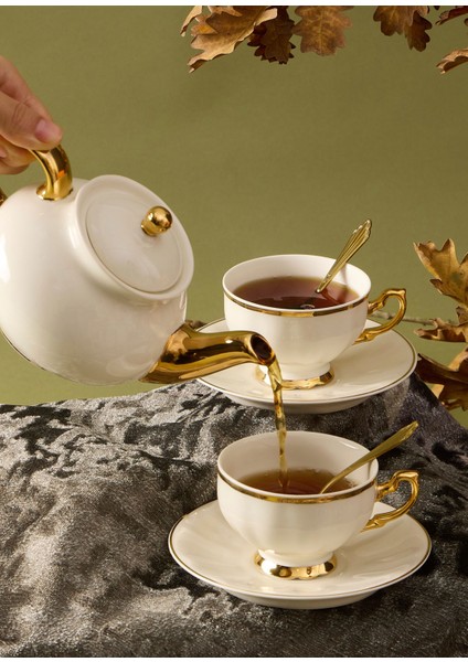 Divan Bej Porselen Çay Seti fırsatları