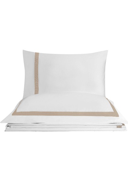 Klarsynt Vizon Organik Pamuk Çift Kişilik Nevresim Takımı 200X220 cm