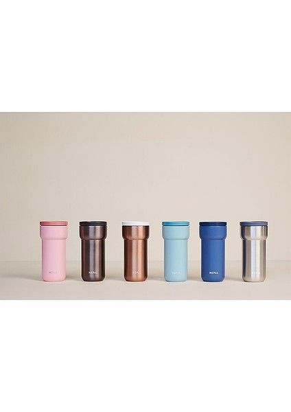 Insulated Mug Ellipse Pembe Termos Kupa 375 ml