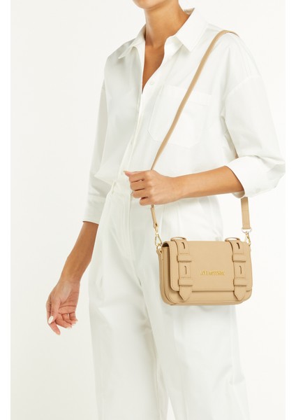 Bej Logo Detaylı Kadın Çanta fiyatları