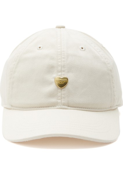 Heart Metal Bej Kadın Şapka