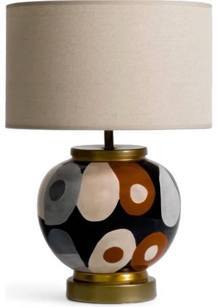 Rory El Yapımı Seramik Abajur