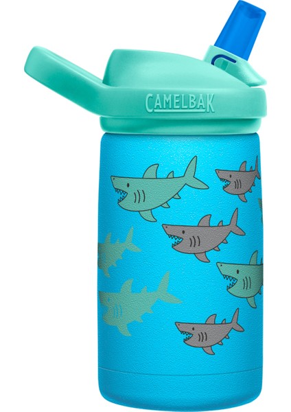 Eddy School Of Sharks Pipetli Çelik Termos Suluk 350 ml fiyatları