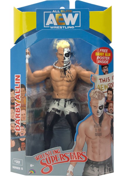 All Elit Wrestlinh Karakterleri Model Aksiyon Figürler S5 Darby Allin 33 Karakter Figür Oyuncak indirimleri