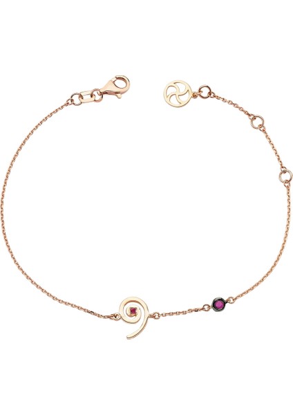 Sacred Geometry Kadın Altın Bileklik