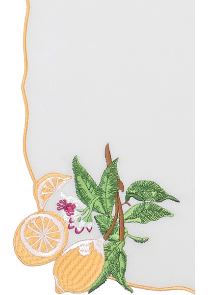 Sorrento 2’li Limon Desenli Amerikan Servis 35X50 cm fiyatları