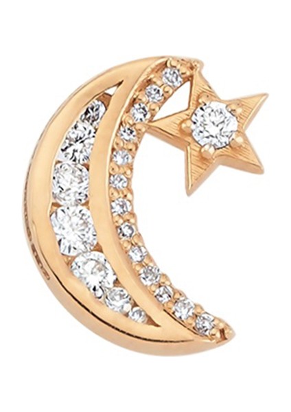 Sirius Star Kadın Xsmall Pırlanta Altın Küpe