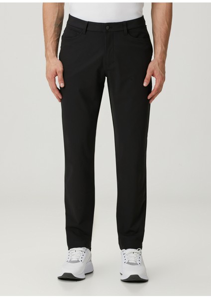 Classic Fit Abc Siyah Pantolon fiyatları