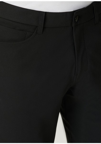 Classic Fit Abc Siyah Pantolon fırsatları
