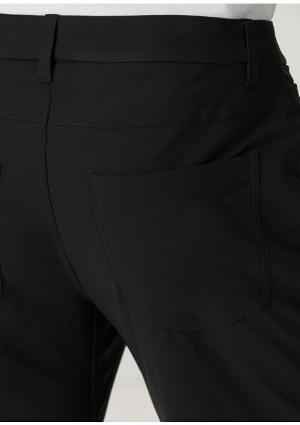 Classic Fit Abc Siyah Pantolon indirimleri